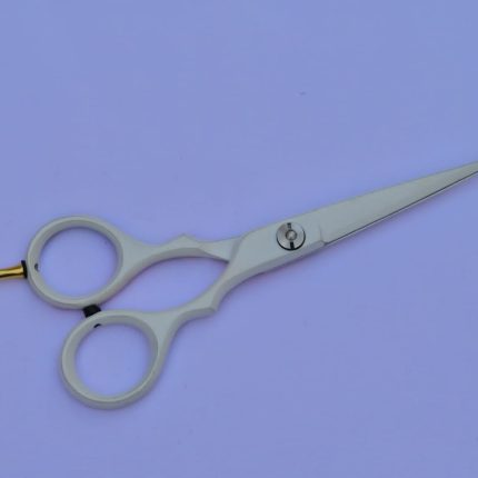 ScissorsDoctor Matte White Professional Barber Scissor – 6.0"
