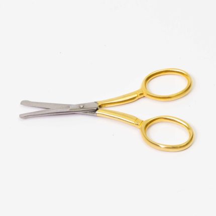 ScissorsDoctor Gold Safety Scissor – Rounded Tip Grooming Scissor
