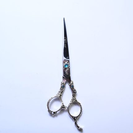 Vintage-Inspired Ornate Barber Scissors – 6.5"